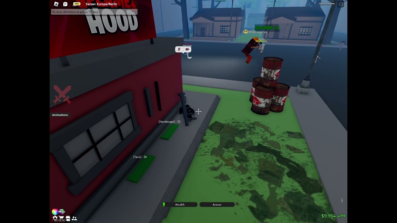 got raided in flame hood