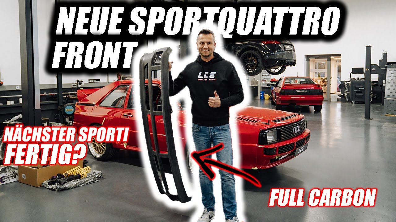 Nächster SPORTQUATTRO fertig? - Neue VOLLCARBON Front - Wie schwer ist sie? - LCE PERFORMANCE