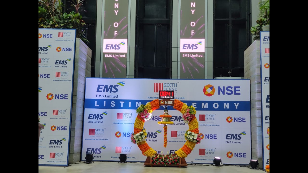 Listing ceremony of EMS Limited