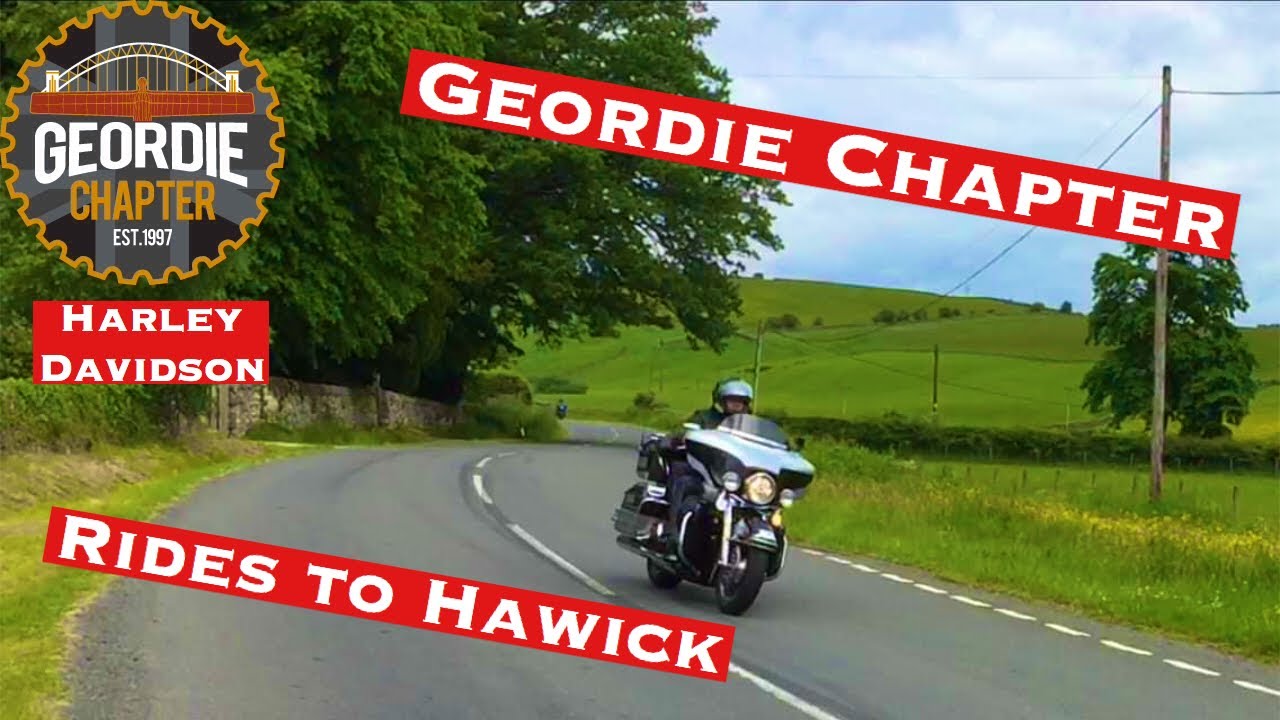 Geordie Chapter Rides To Hawick