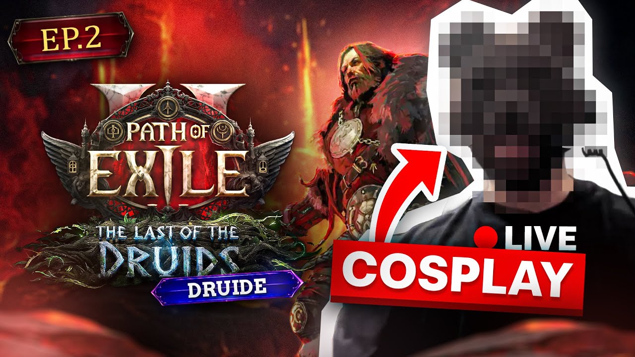 ALDERIATE - PATH OF EXILE 2 - MON COSPLAY OURS POUR LE DRUIDE - ÉPISODE 2