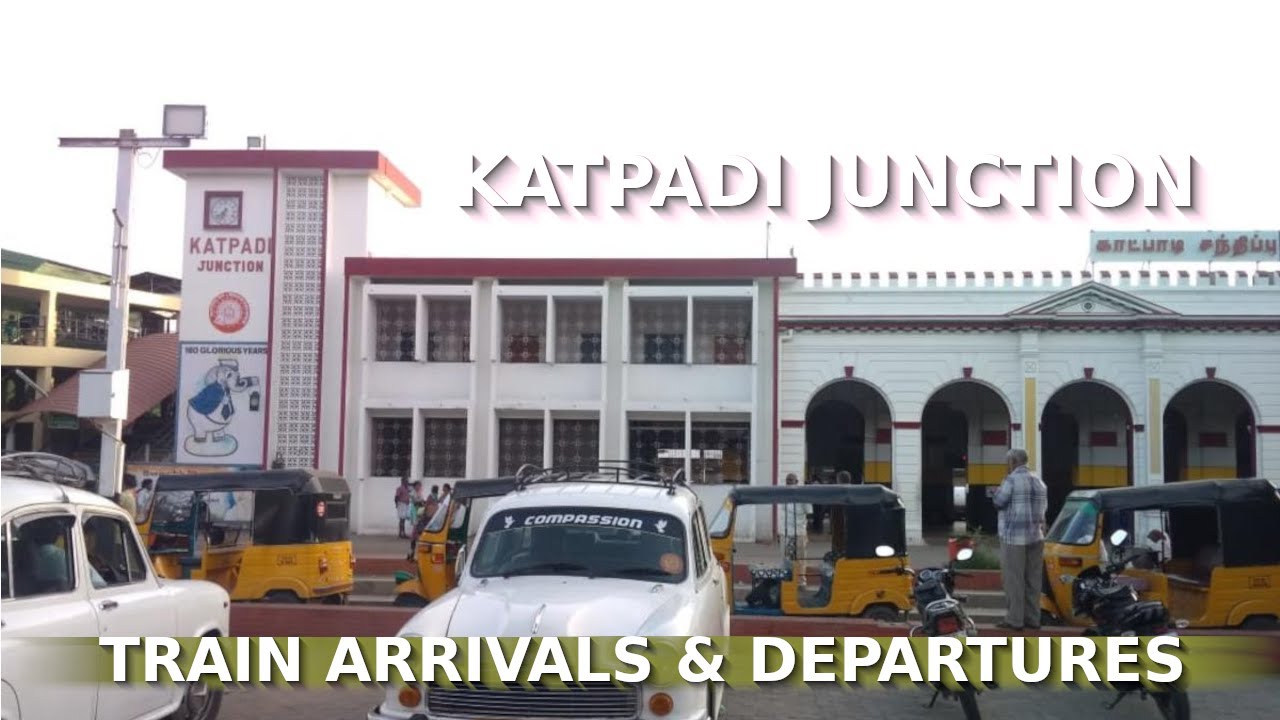 18 in 1 Katpadi Jn. railway station Train Arrivals & Departures
