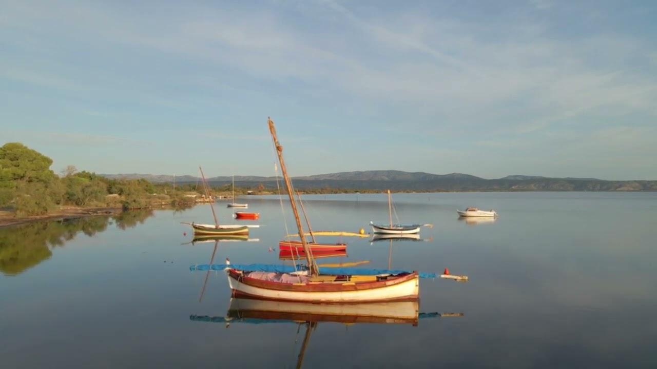 Barques Catalanes sur l'étang de Salses