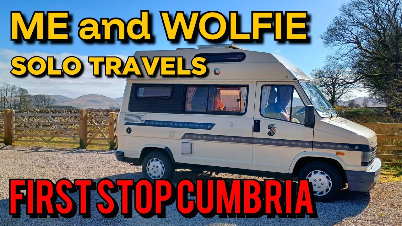 OVERNIGHT in a CUMBRIAN VILLAGE! Off to SCOTLAND. Solo Female Vanlife. Stone Circles and Abbeys.