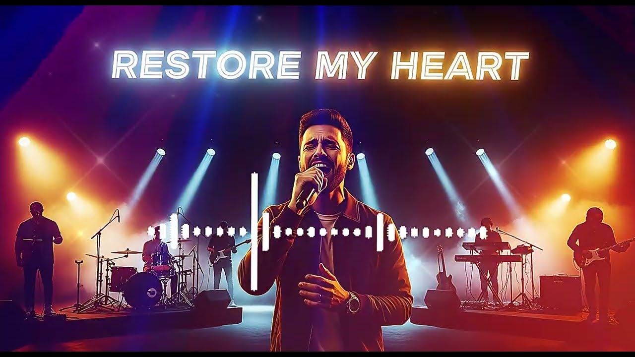RESTORE MY HEART 🙏 Powerful Gospel Worship Song | Healing, Faith & God's Presence