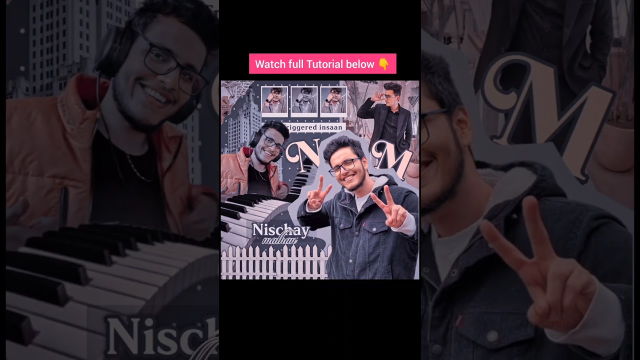 Complex edit tutorial Picsart 🍁|  Complex edit for fanpage
