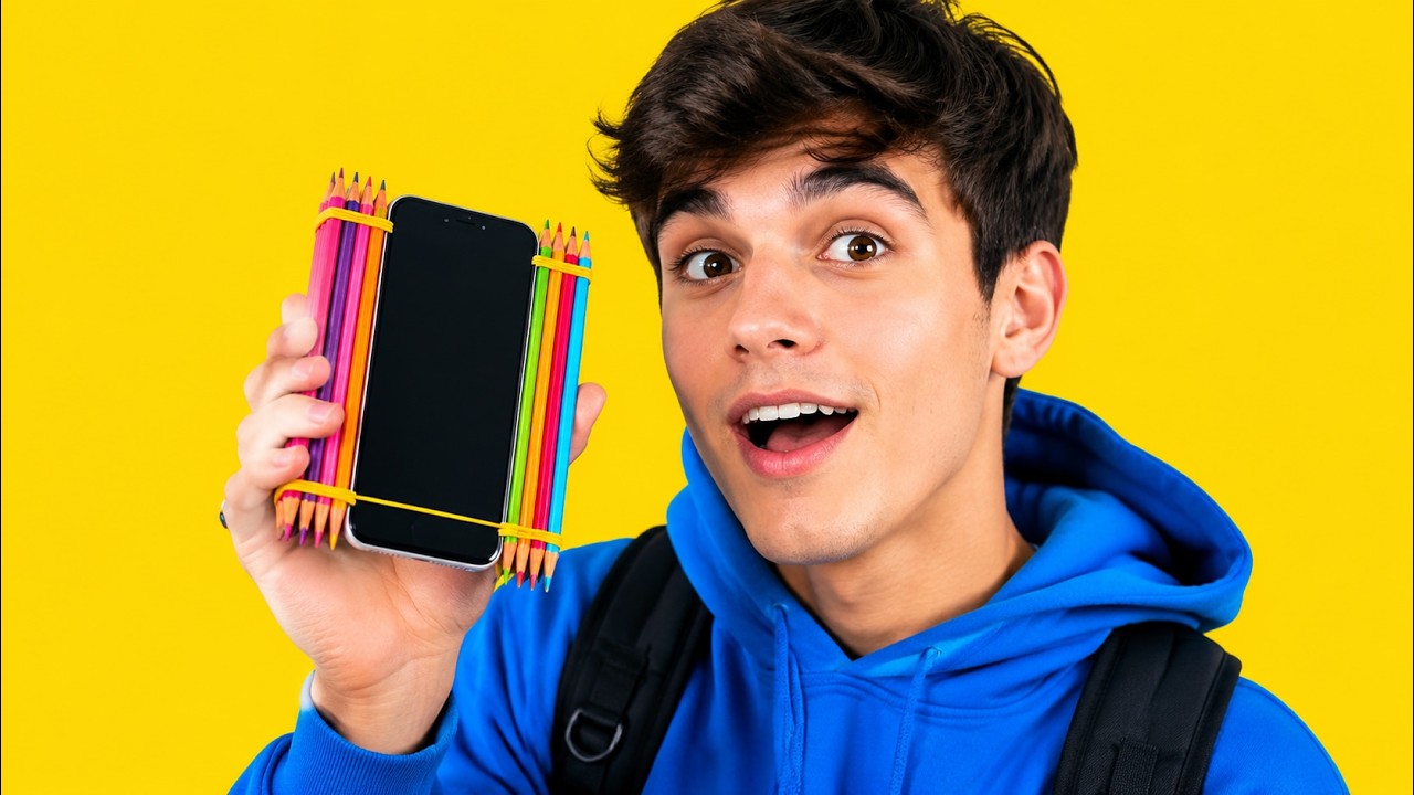 Weird Ways To Sneak Gadgets In Class || Hide Your Phone From Teacher And Parents