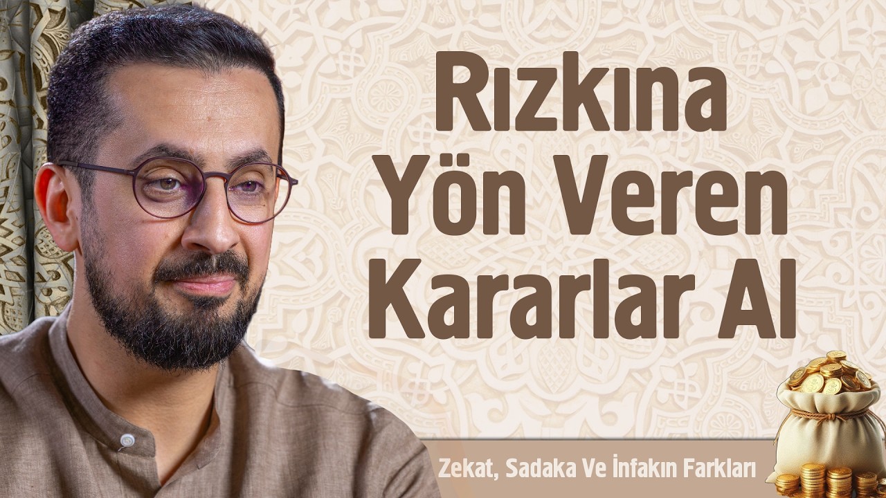 Rızkına Y&ouml;n Veren Kararlar Al | - Zekat, Sadaka Ve İnfakın Farkları | Mehmet Yıldız @hayalhanem​