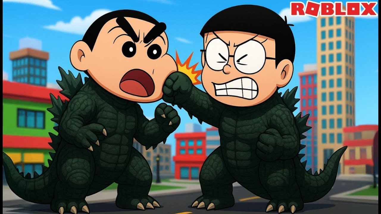 Be a Godzila Survival Gameplay in Tamil | NOBITA AND GAMING WITH CHAN