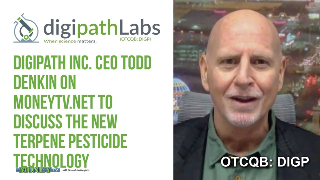CEO Todd Denkin of Digipath Inc DIGP Discusses New Terpene Pesticide Technology with MoneyTV
