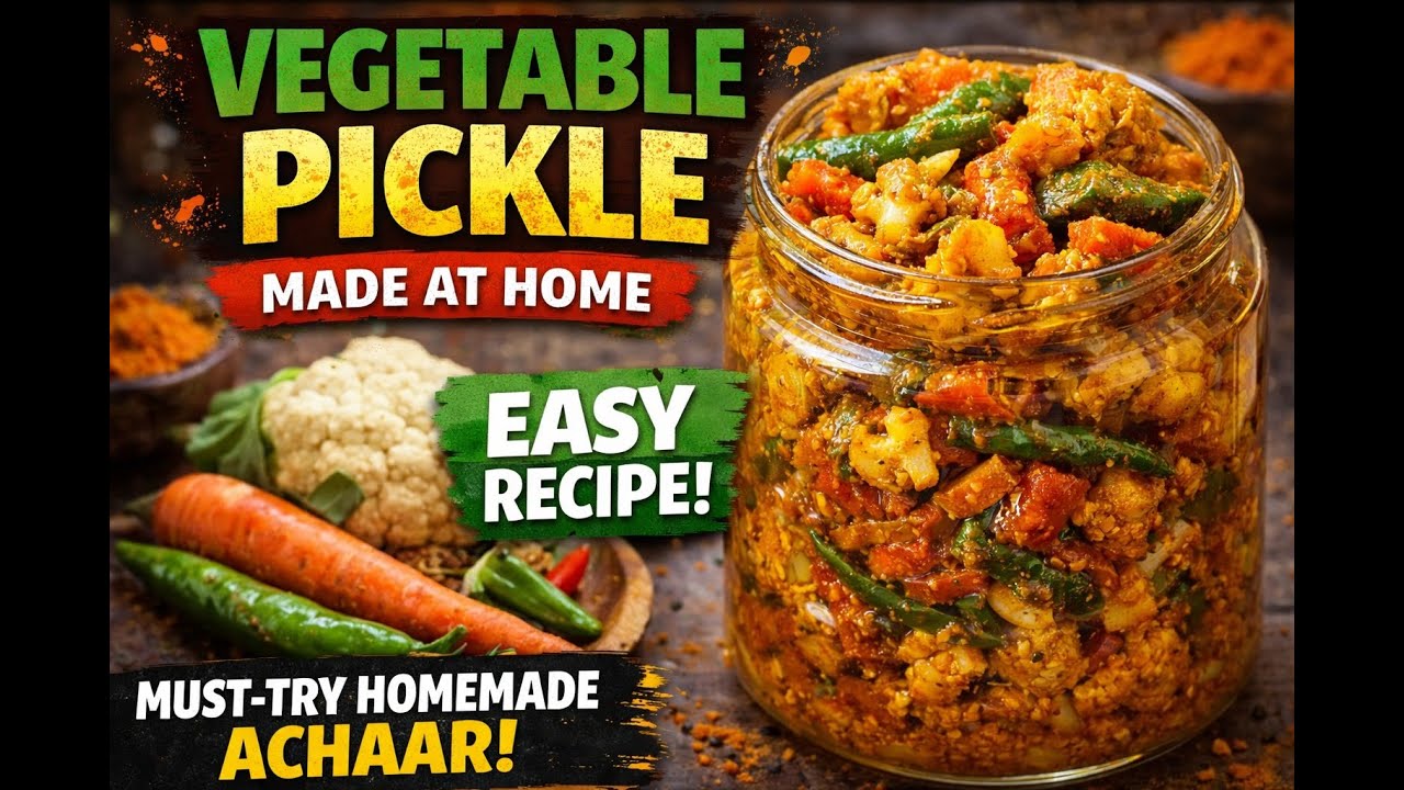 Best achaar recipe - Gobi gajar - how its made in Punjab