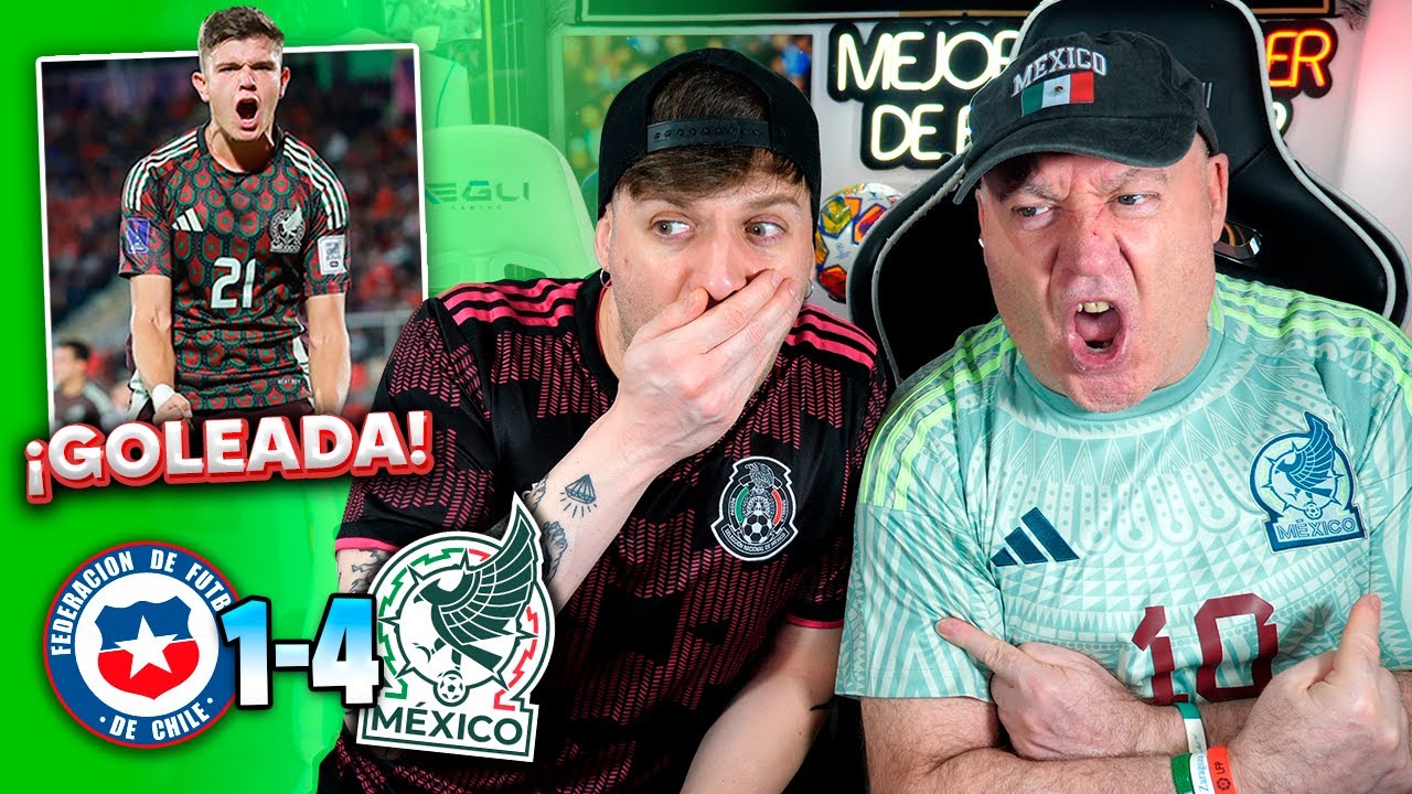 ¡GOLEADA! CHILE 1-4 MÉXICO | Octavos MUNDIAL Sub-20