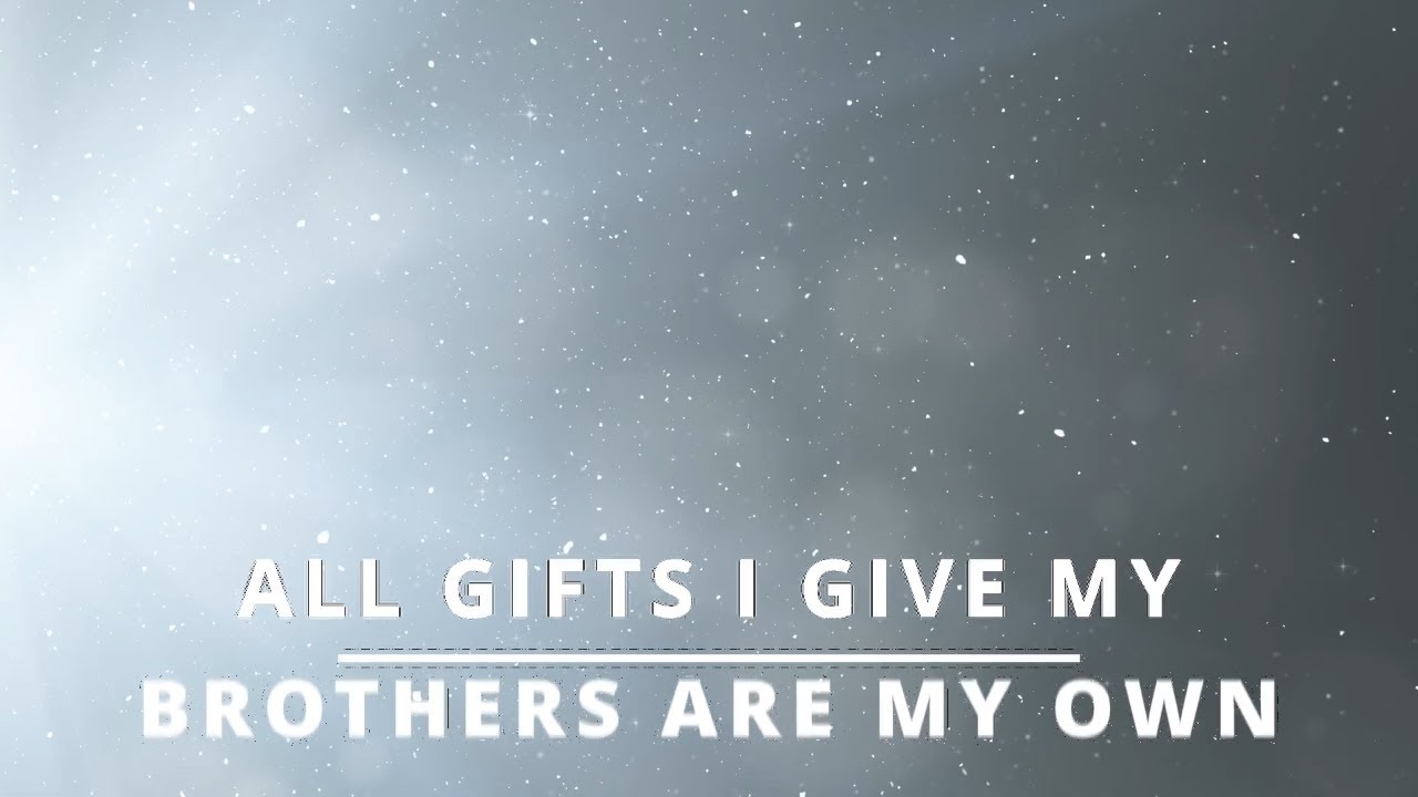 LESSON 316 ACIM All gifts I give my brothers are my own