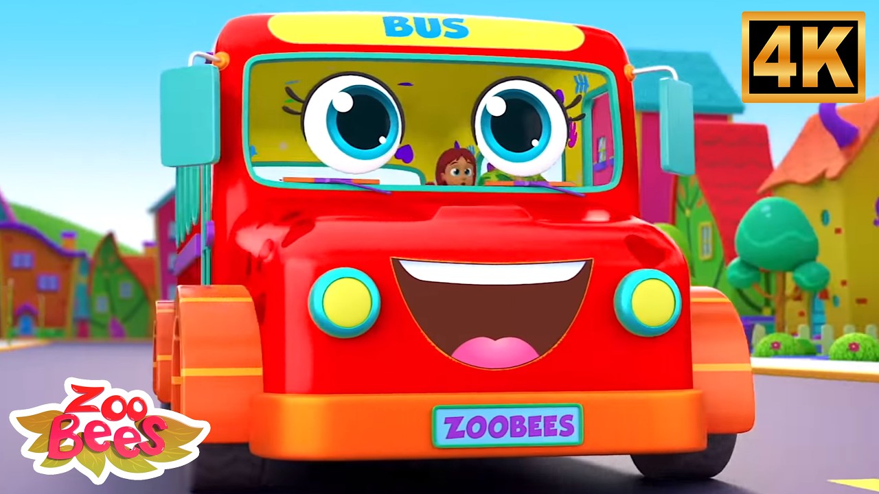 Wheels on the Bus Song | Fun Sing-Along for Babies & Toddlers