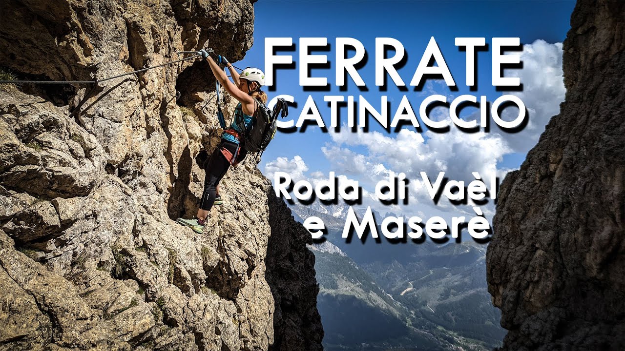 DUE FERRATE DA FARE QUEST'ESTATE SUL CATINACCIO ◭ Via Ferrata Roda di Vael e Masarè