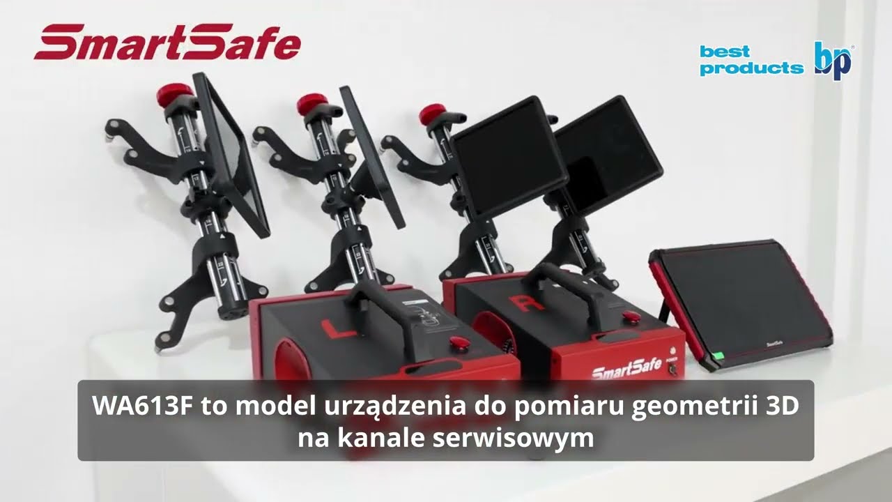 SMARTSAFE WA613F bezprzewodowa geometria 3D na kanał