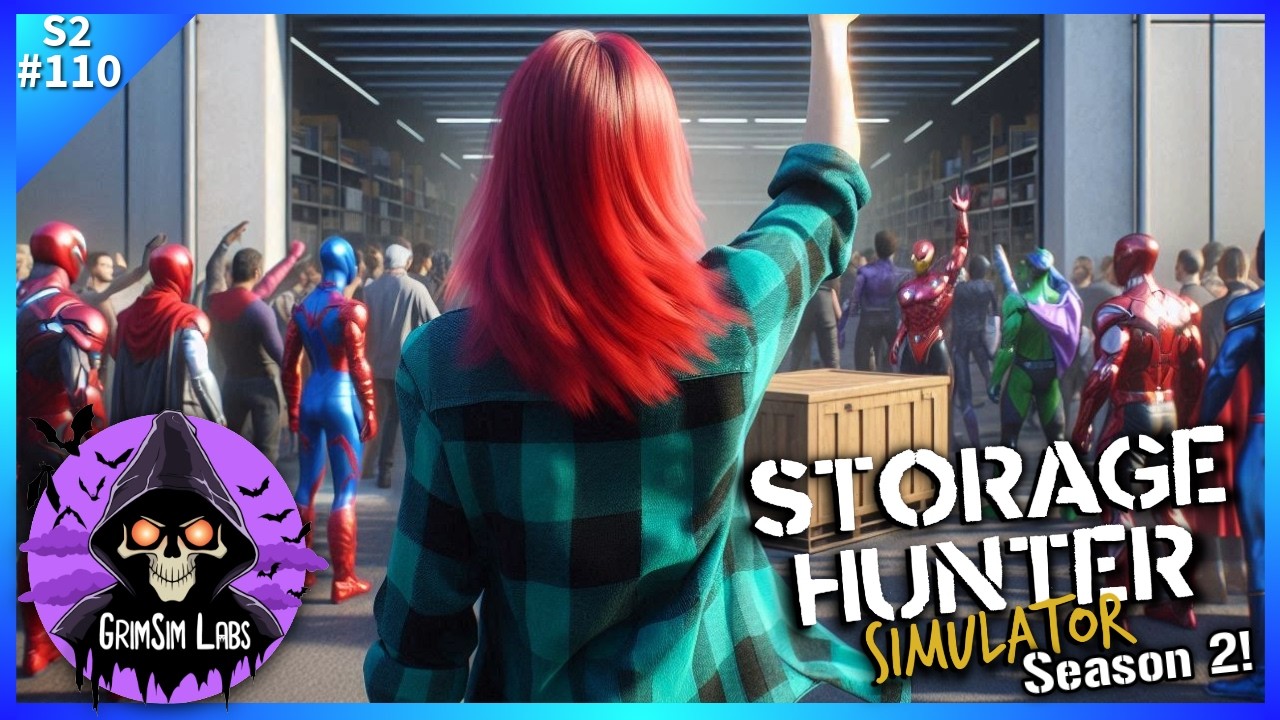 S2 Storage Hunter Simulator - 🦸 Can We Find Any Super Heroic Loot Today?! | S2 Ep110