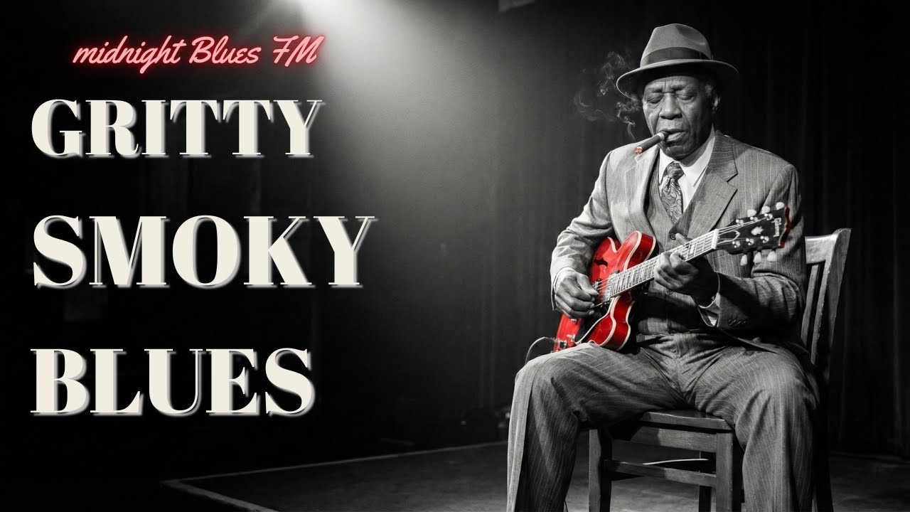 Gritty Smoky Blues Playlist: Best of Blues Mix for Late-Night Moments