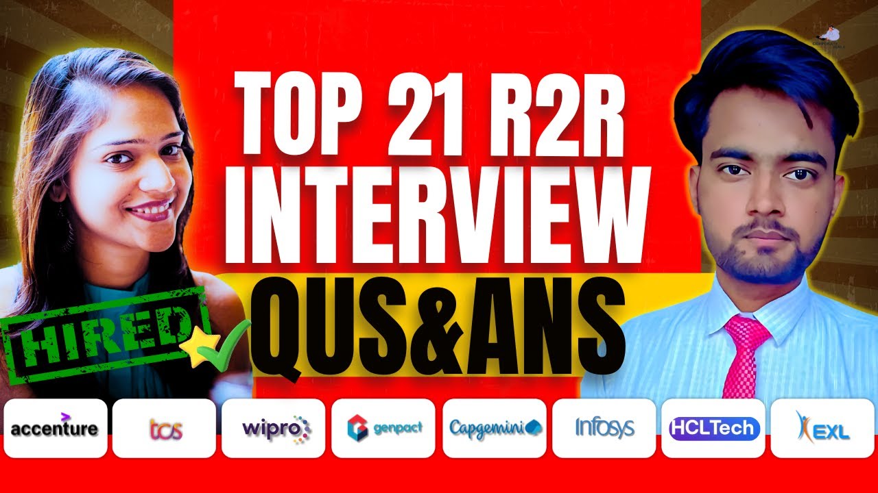 TOP 21 Record to Report Interview Questions and Answers | R2R Interview Preparation @Corporate Wala