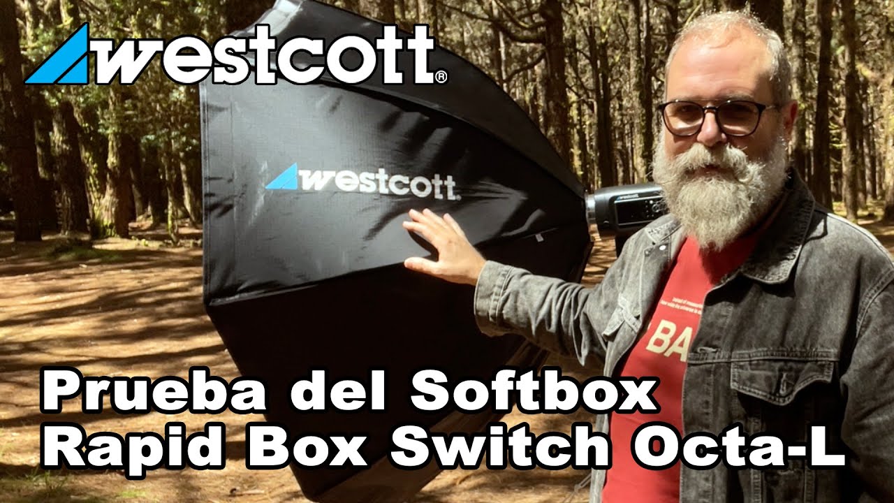 Prueba de la softbox Rapid Box Switch Octa L de Westcott - EN ESPAÑOL