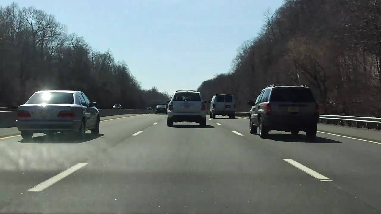 Phillipsburg - Newark Expressway (Interstate 78 Exits 52 to 43) westbound (Local Lanes)
