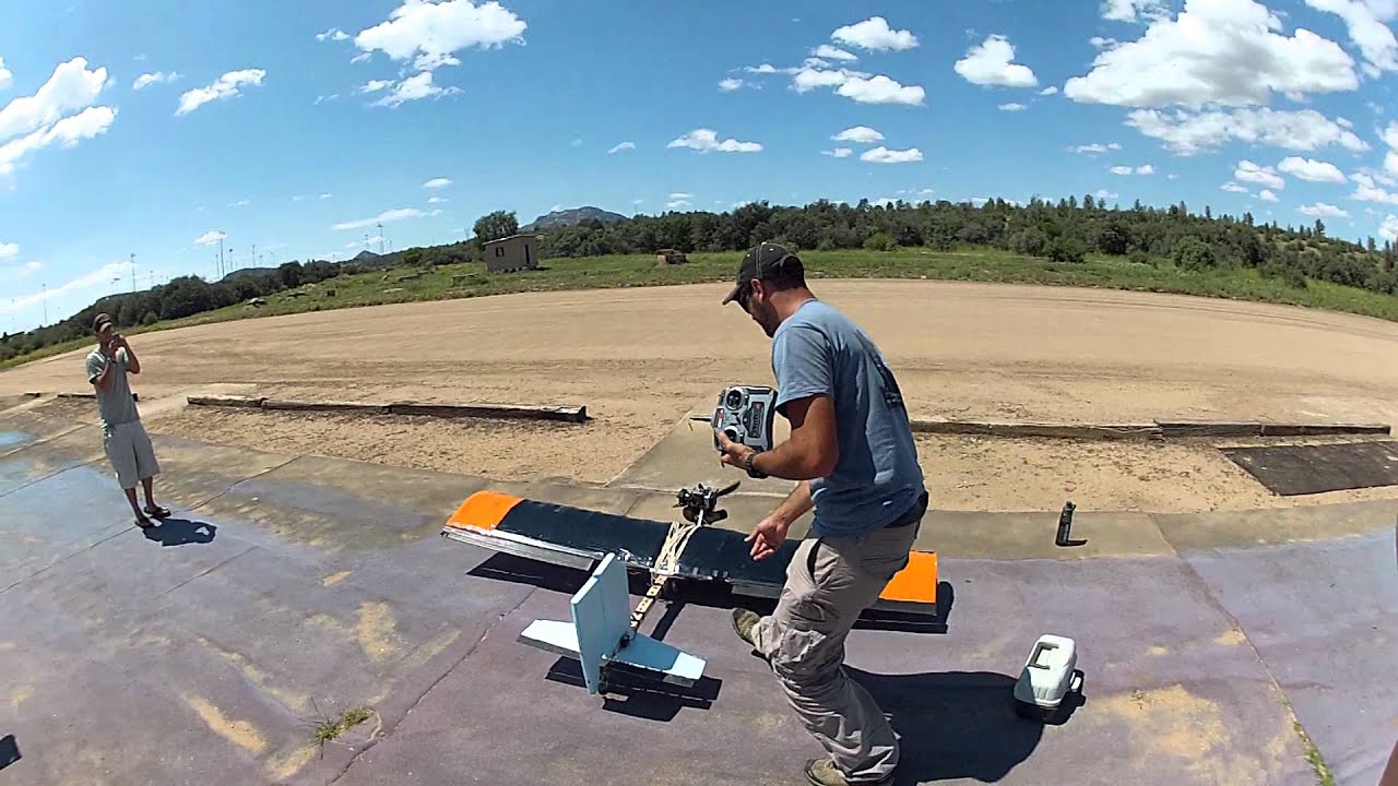 RC weed wacker airplane