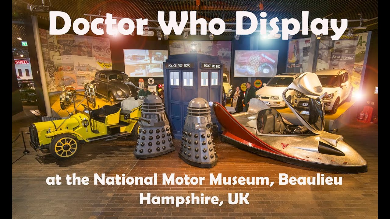 Original BBC Doctor Who TARDIS, BESSIE, WHOMOBILE and 2 DALEKS!