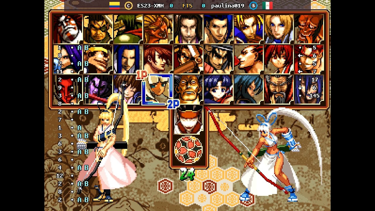 Samurai Shodown V Special - 🇨🇴 ES23-XMH(C) vs 🇲🇽 paulina019(B) | Fightcade (2026-03-10 01:12 UTC)