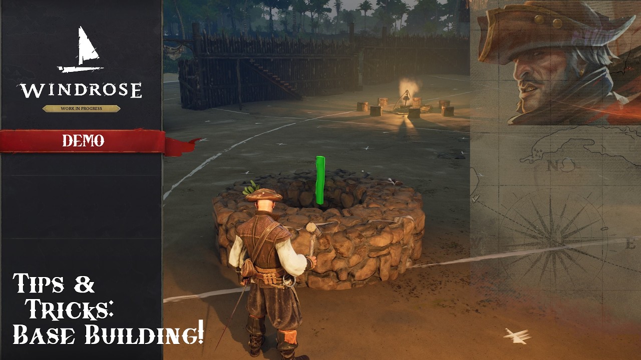 Windrose Demo | Steam Next Fest | Tips & Tricks | Base Building!