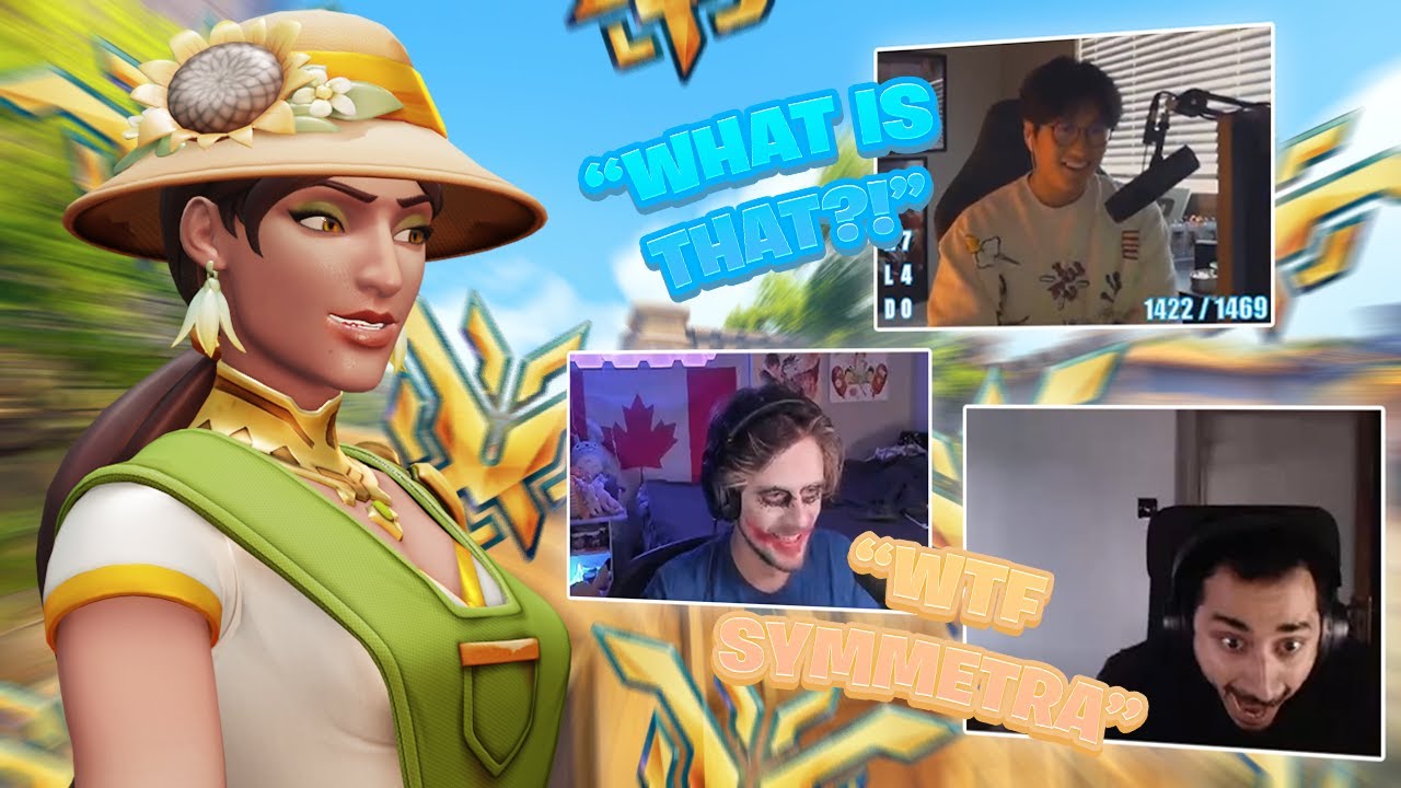 РЕАКЦИЯ СТРИМЕРОВ НА МОЮ SYMMETRA 2! (Специальное предложение для 5000 подписчиков) | Overwatch 2