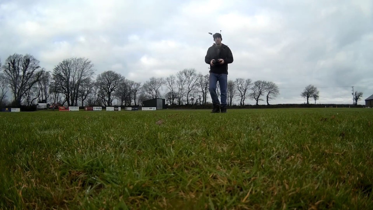 Hobbyking Sonic 64 as FPV wing with mobius