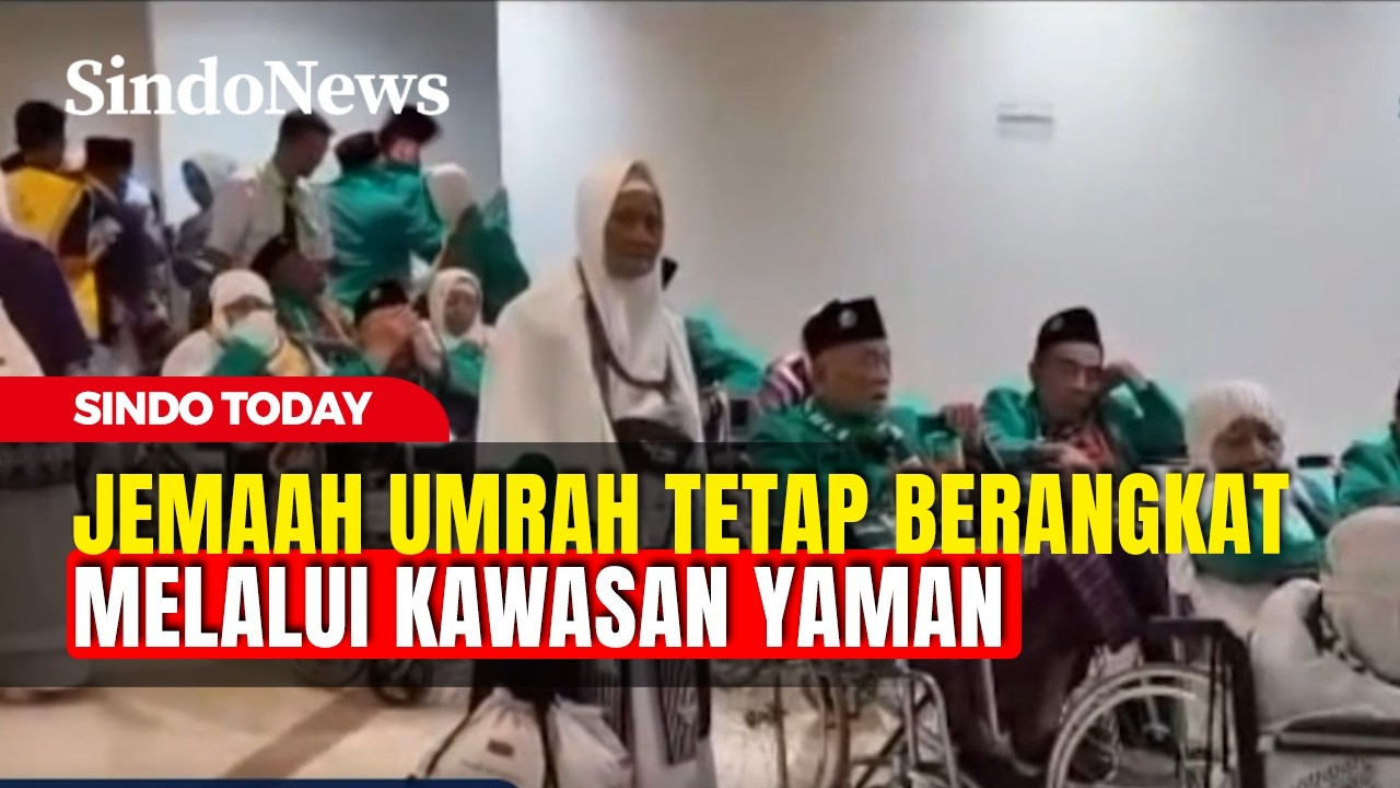 Timur Tengah Memanas, Jemaah Umrah dari Sidoarjo Tetap Diterbangkan | Sindo Today | 02/03