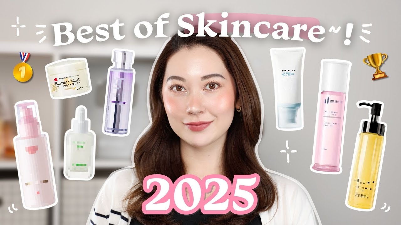 BEST SKINCARE OF 2025! mostly J & K-Beauty~ ✨