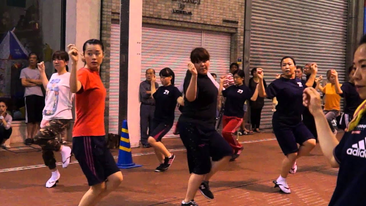 阿波踊り　阿呆連の練習風景2014