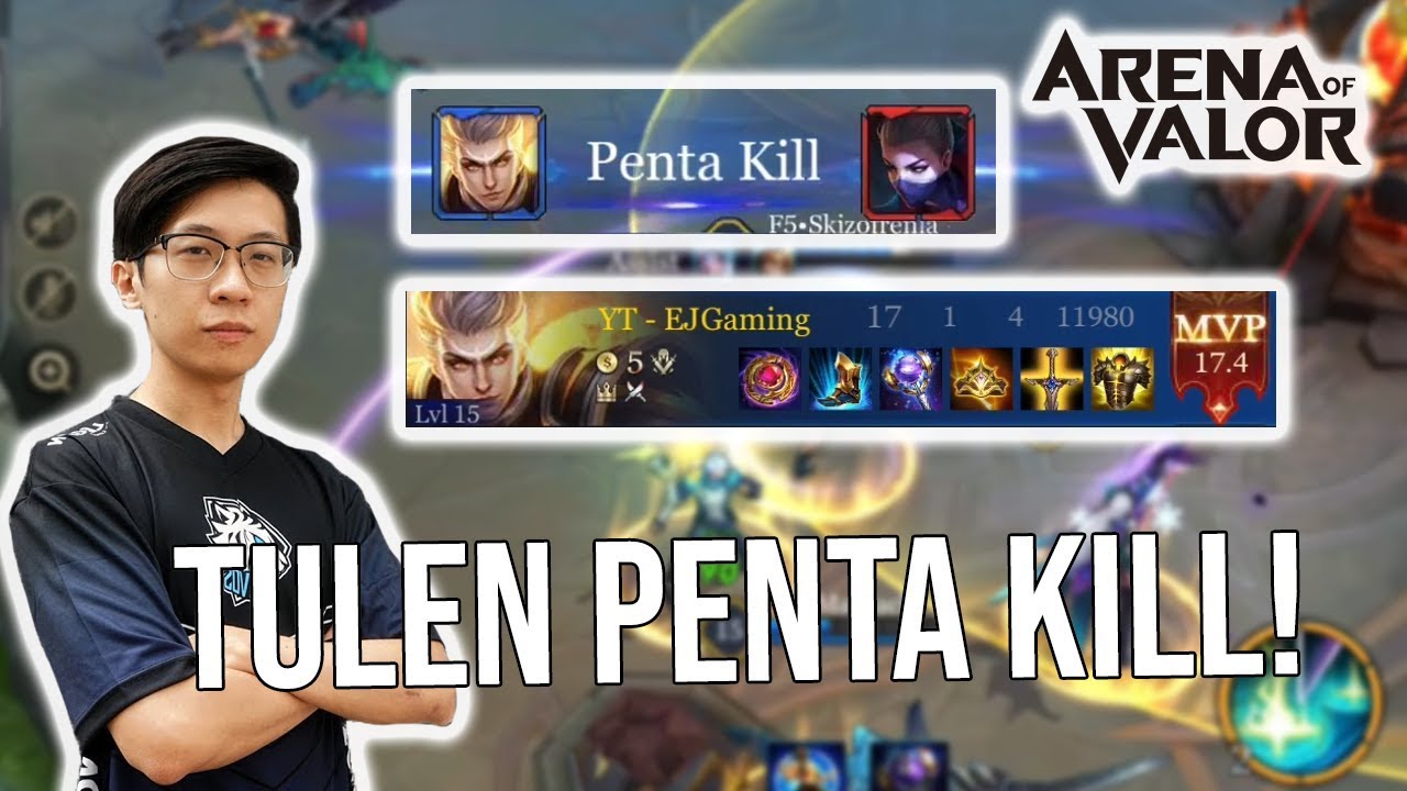 Tulen Penta KILL! Build ini MEMANG AMAZING! - Season 4 AOV
