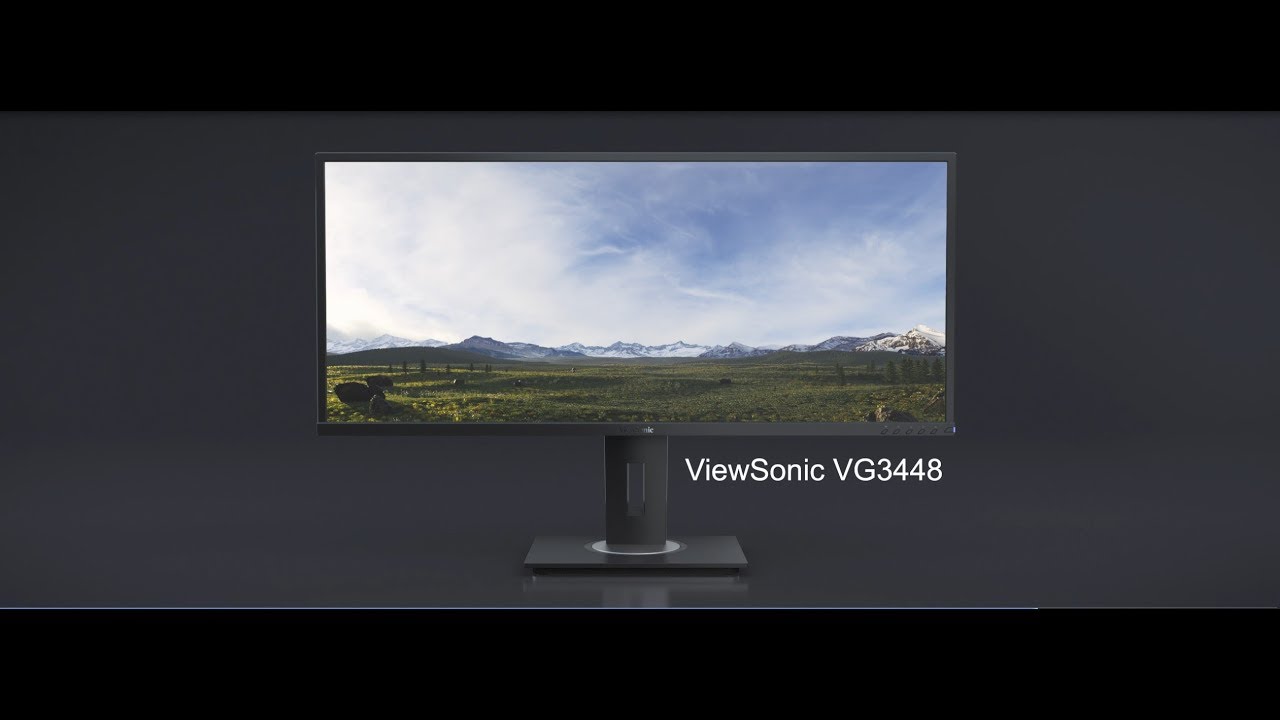Broader Vision. Wider Views : ViewSonic VG3448