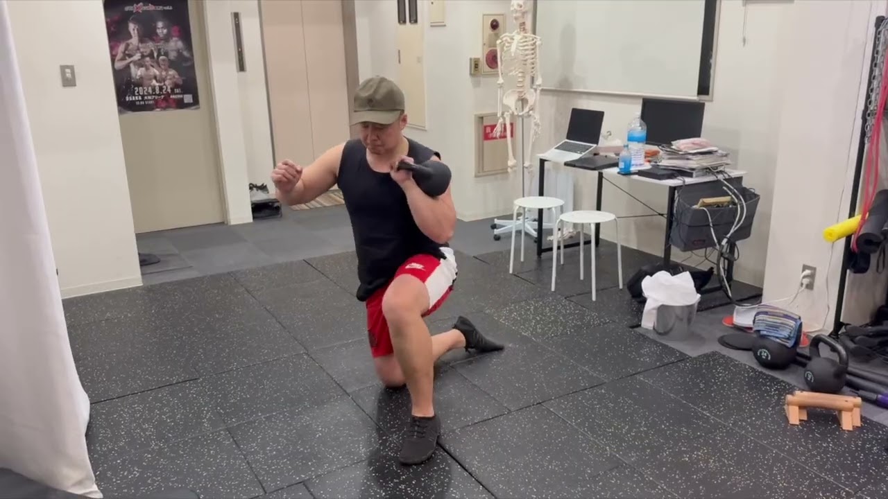 格闘家のためのケトルベルワーク