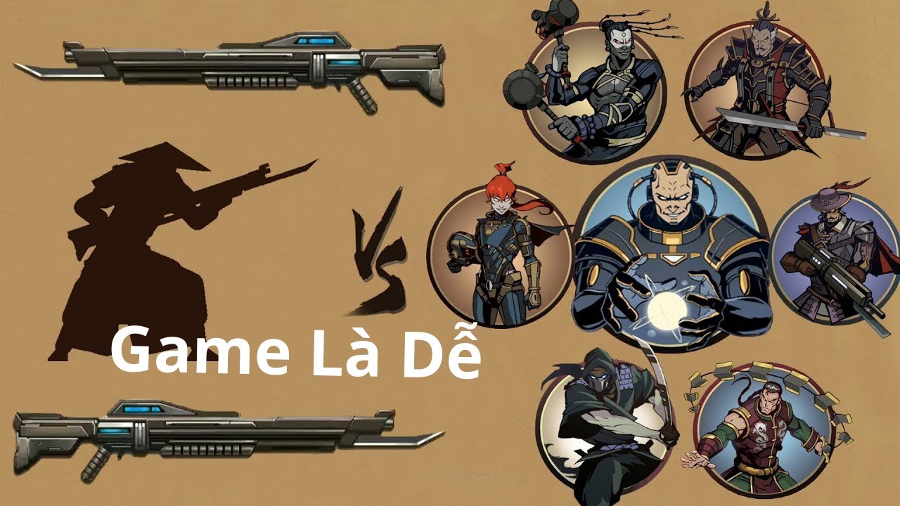 shadow fight 2 - Solo Eclipse May bằng Plasma Rifle – Chiến thắng quá mãn nhãn!