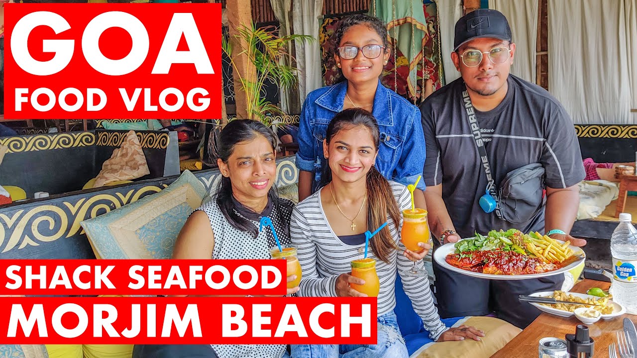 Morjim Beach | Goa Seafood | Goa Food Vlog | Goa Vlog | Cafe Morjim | Goa |
