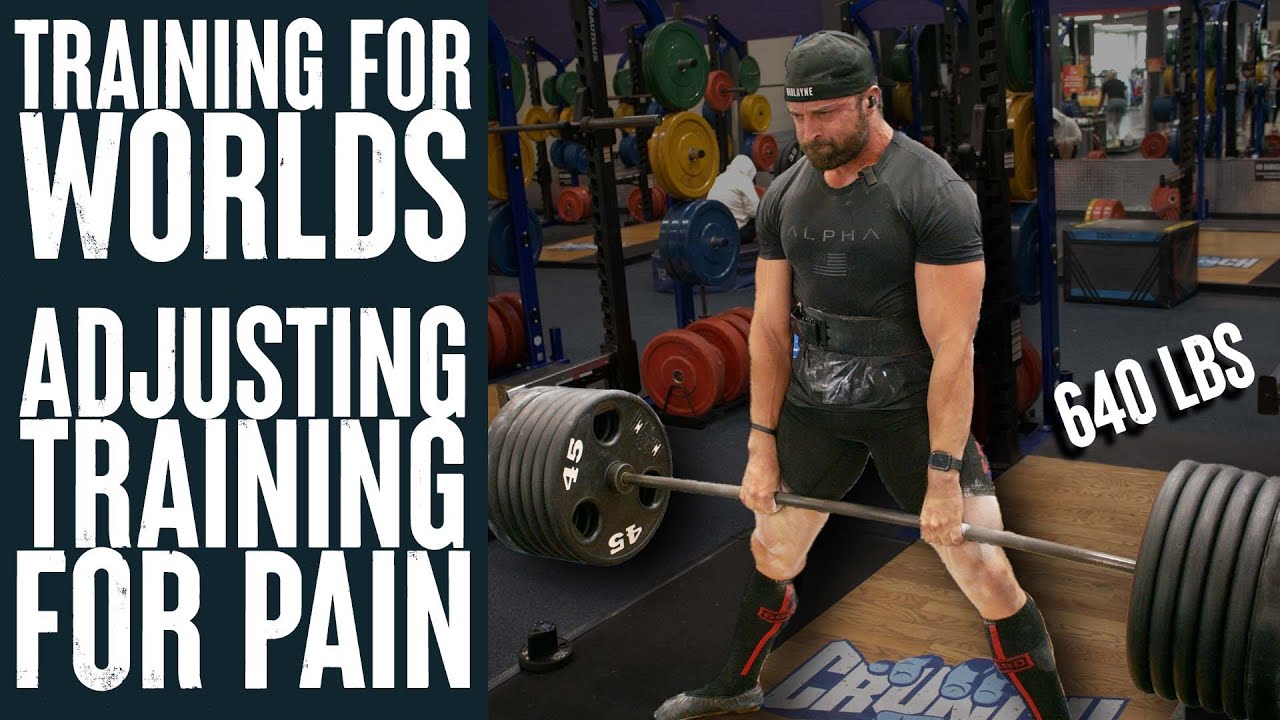 Training for Worlds| Adjusting for Pain | Layne Norton | Biolayne