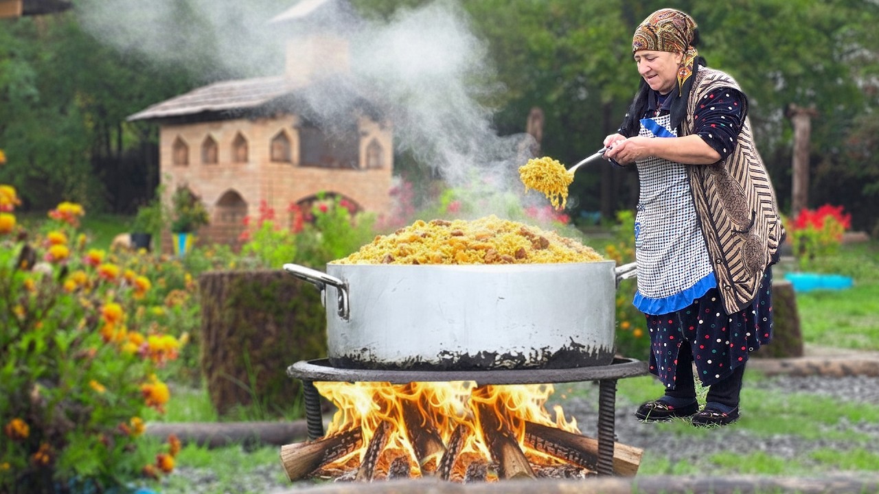 The Ultimate Village Food Feast / Cooking for the Whole Family Outdoors / Rural Traditions
