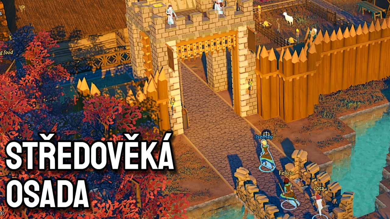 🔴Dnes zkoušíme verzi 1.0 Going Medieval! #ad