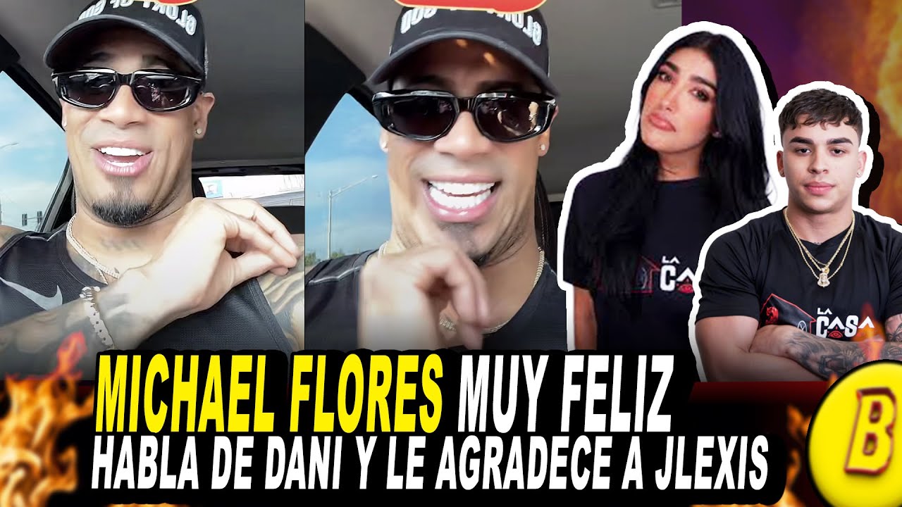 MICHAEL FLORES🇵🇷  HABLA DE DANIELA Y LE AGRADECE MUCHO A JLEXIS, Y DE SU CARRERA COMO ARTISTA