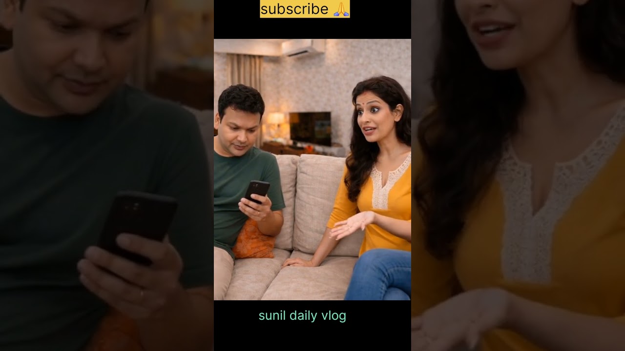 पत्नी: मैं आपकी सैलरी मिस करूँगी। 😌{sunil daily Vlog