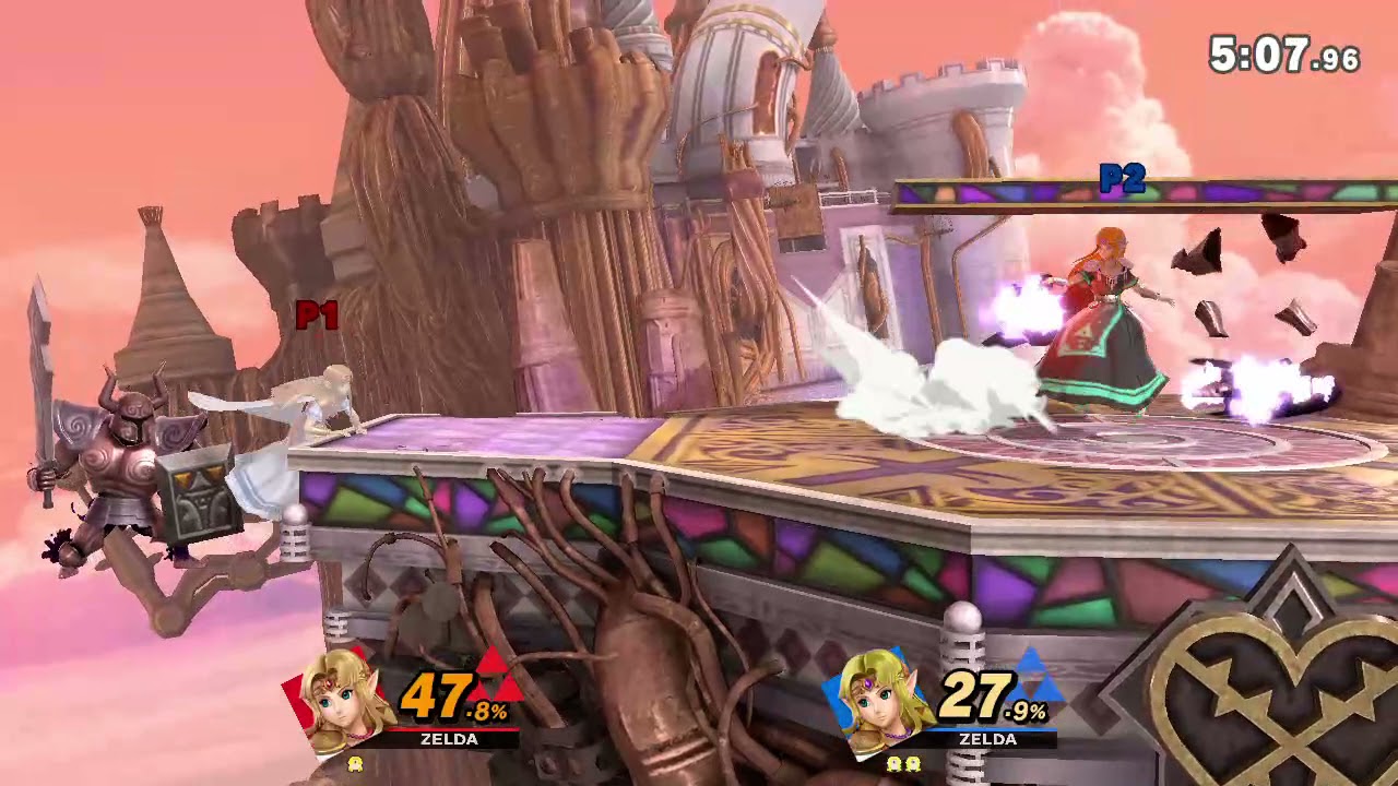 B Button vs Flandre 5