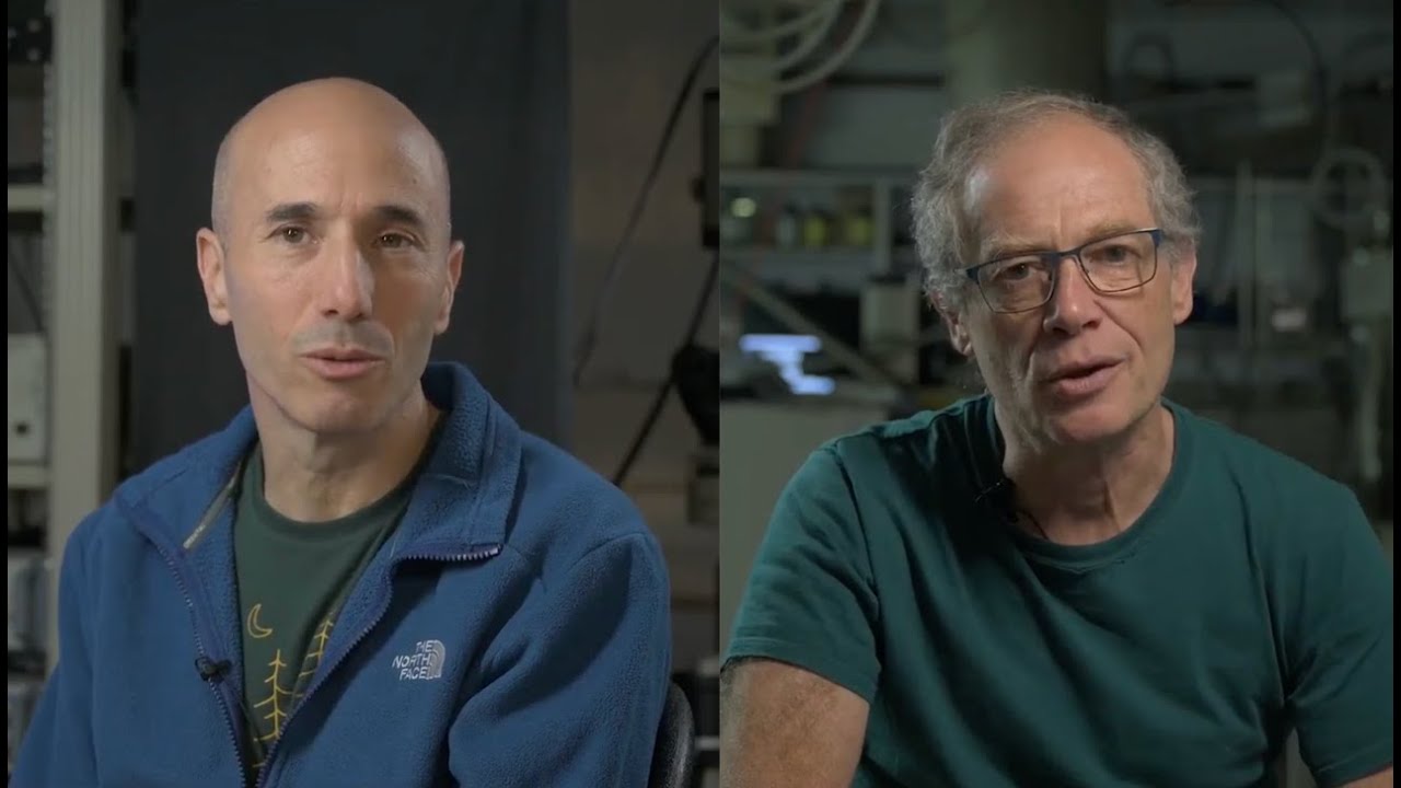 90 Seconds: Research Never Stops, Oct 7, 2023 &mdash; Lucio Frydman, Ofer Yizhar