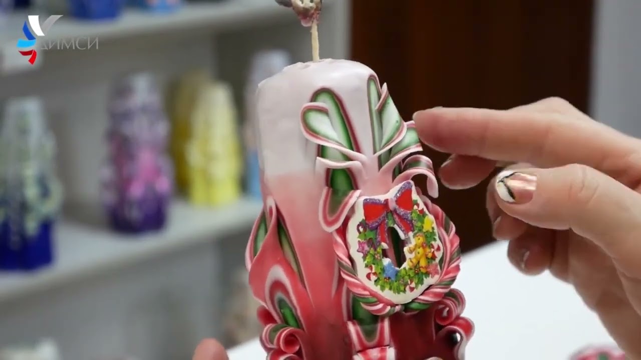 AMAZING HANDCARVED BEAUTIFUL CANDLES | ODDLY SATISFYING!