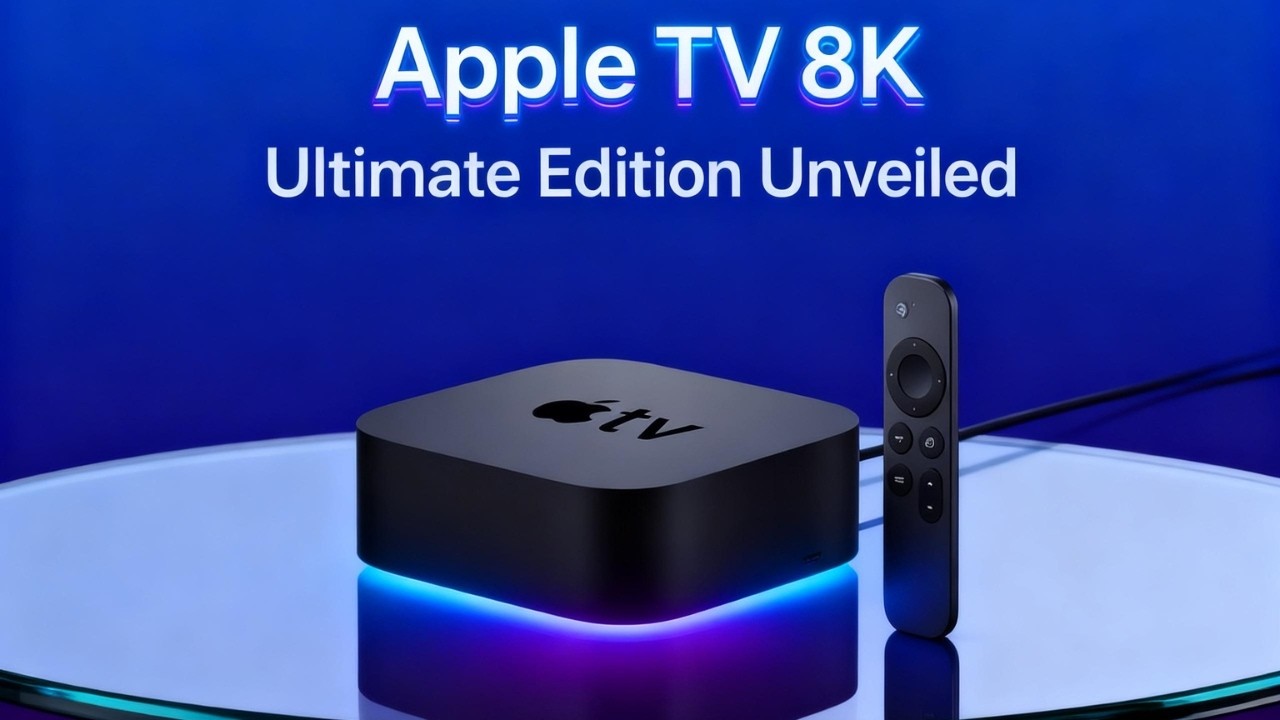 NEW Apple TV 2026 LEAKS: New 8K, 120Hz & A Big Redesign Leaks!