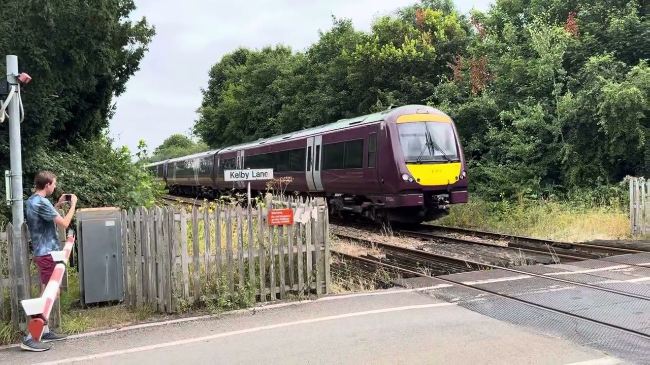 Kelby Level Crossing (Lincolnshire) Saturday 10.08.2024