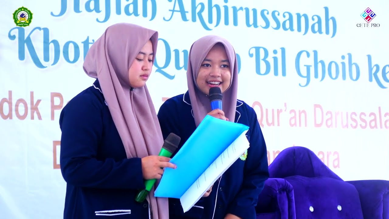 07 Haflah Akhirussanah & Khotmil Qur'an PPTQ Darussalam Jepara 2023 | Pembawa Acara (MC) Part 2